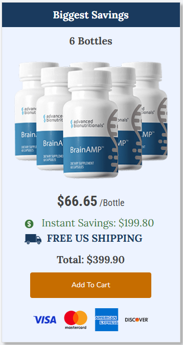 BrainAMP 6Bottle Price
